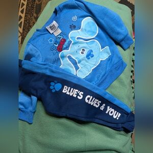 Blues Clues sweatpants & top 3T